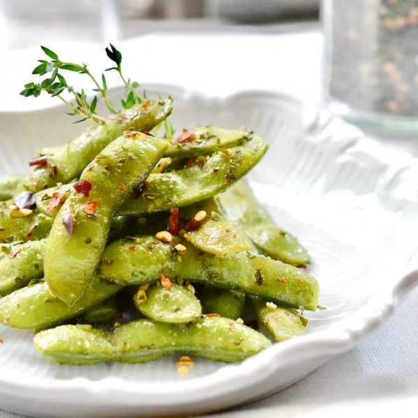 枝豆ペペロンチーノ