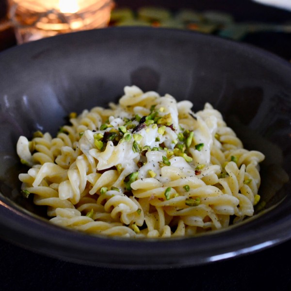 ゴルゴンゾーラのフジッリ