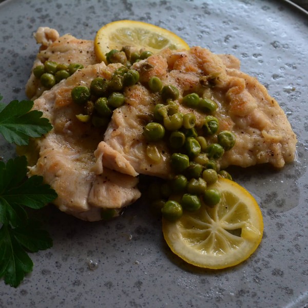 鶏むね肉のスカロッピーネ