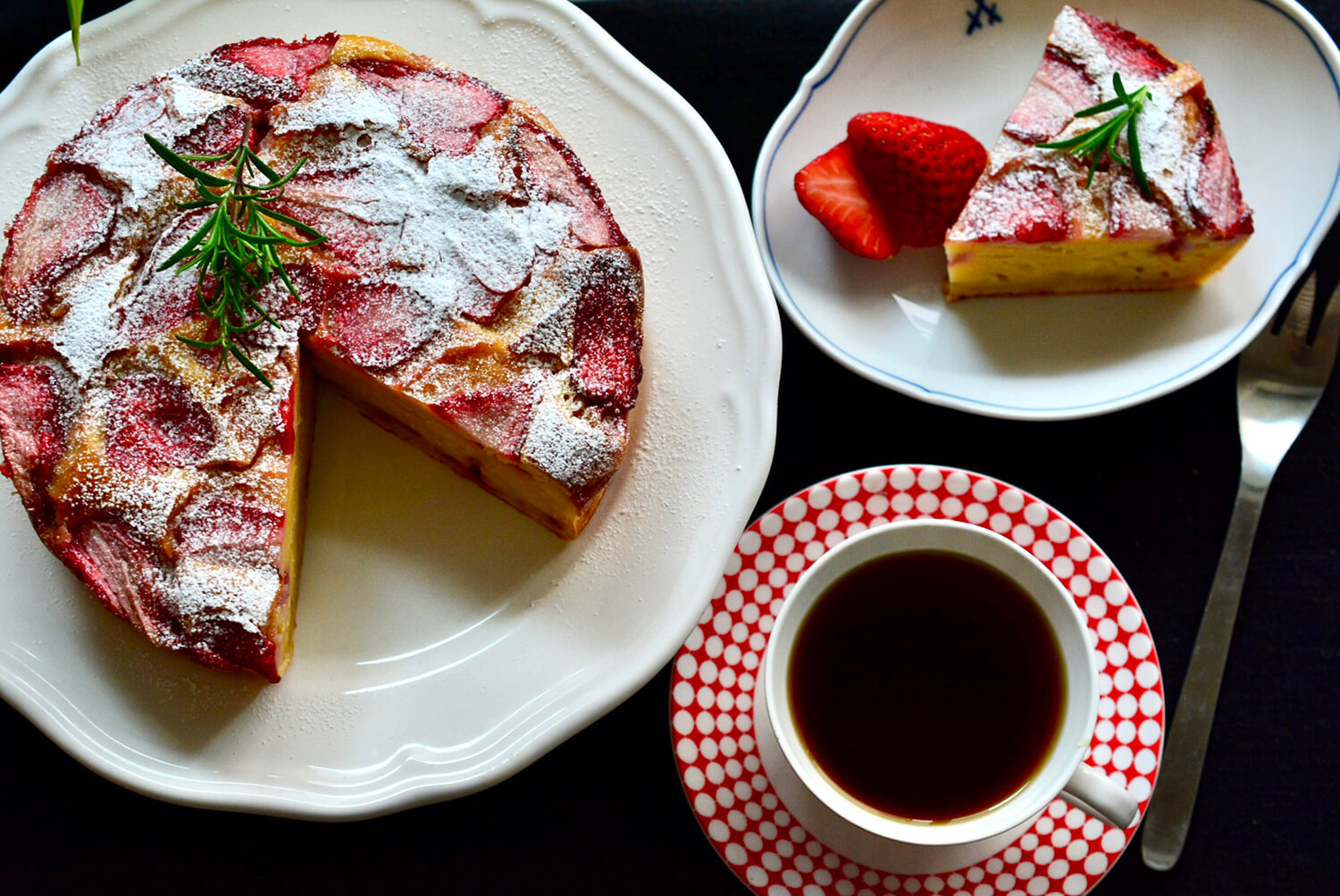 いちごのケーキ