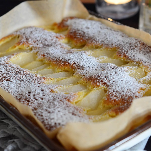 洋梨の簡単ケーキ