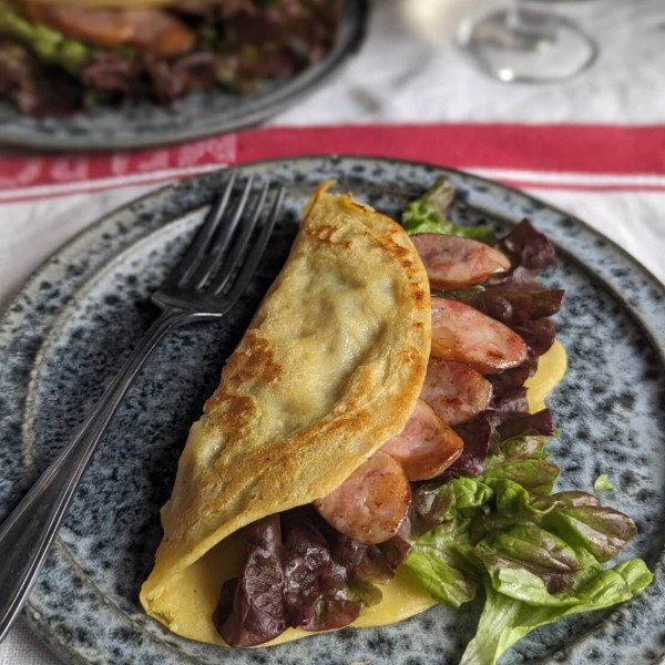 ひよこ豆のガレット