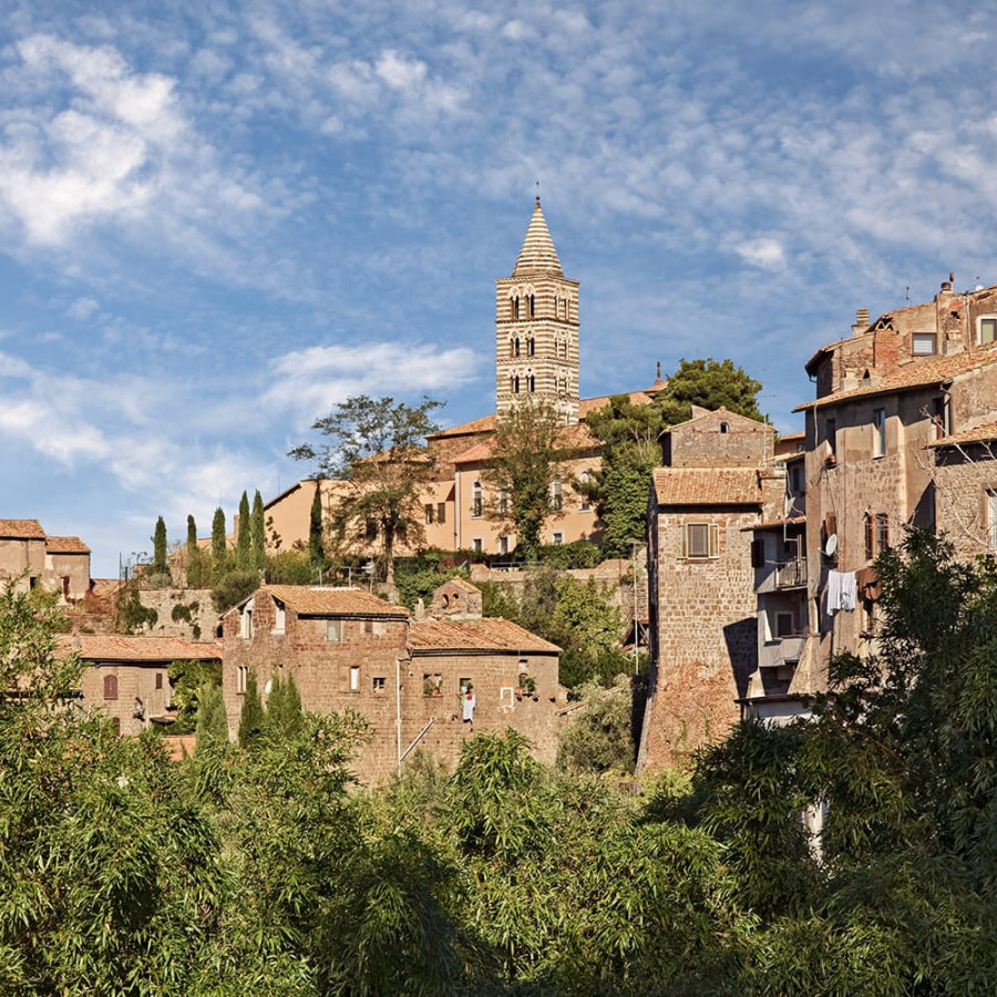 静けさと熱気の中に息づくヴィテルボの歴史
