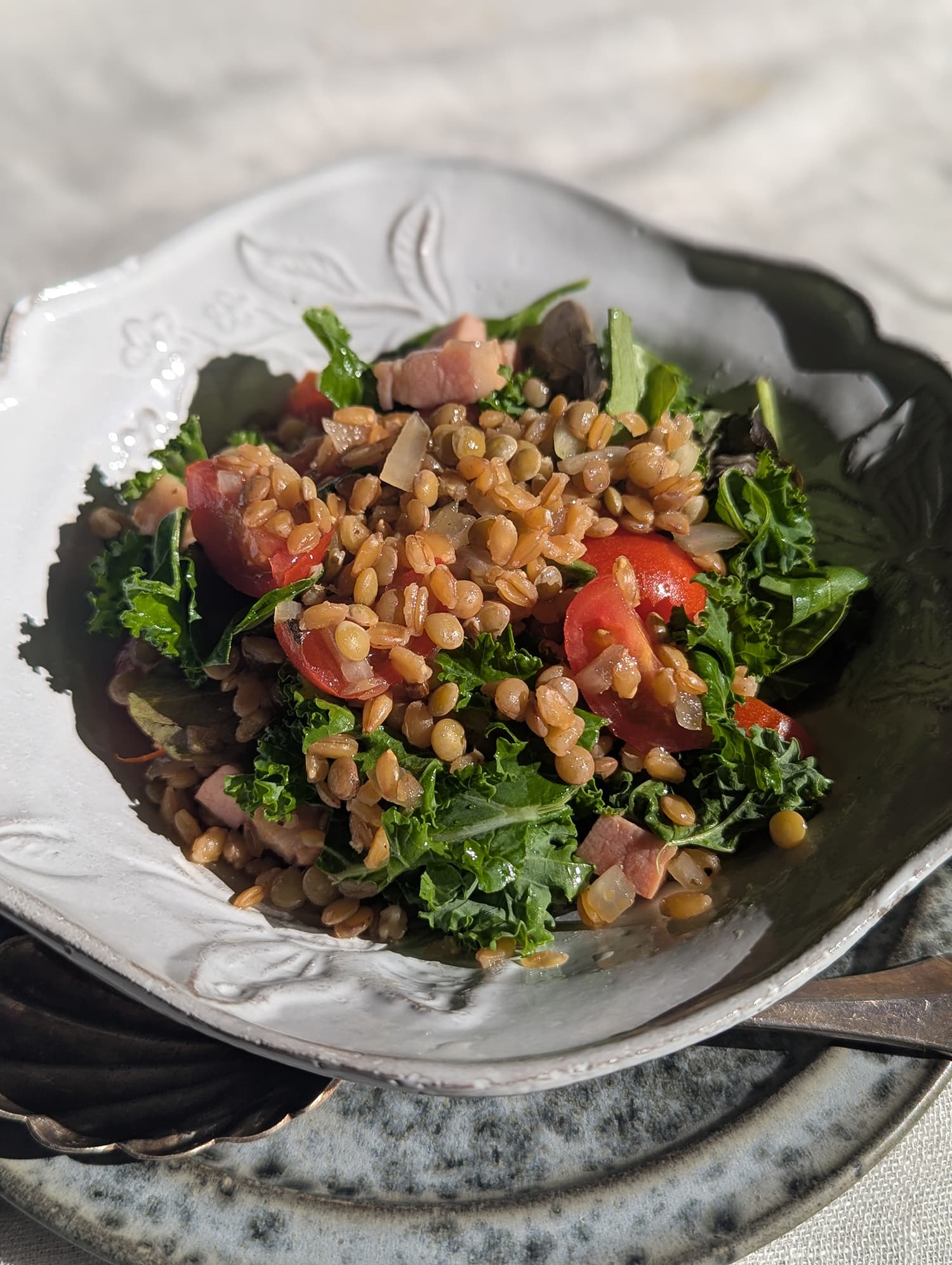 古代米とレンズ豆のサラダ - イタリア食材ベリッシモ MAGAZINE