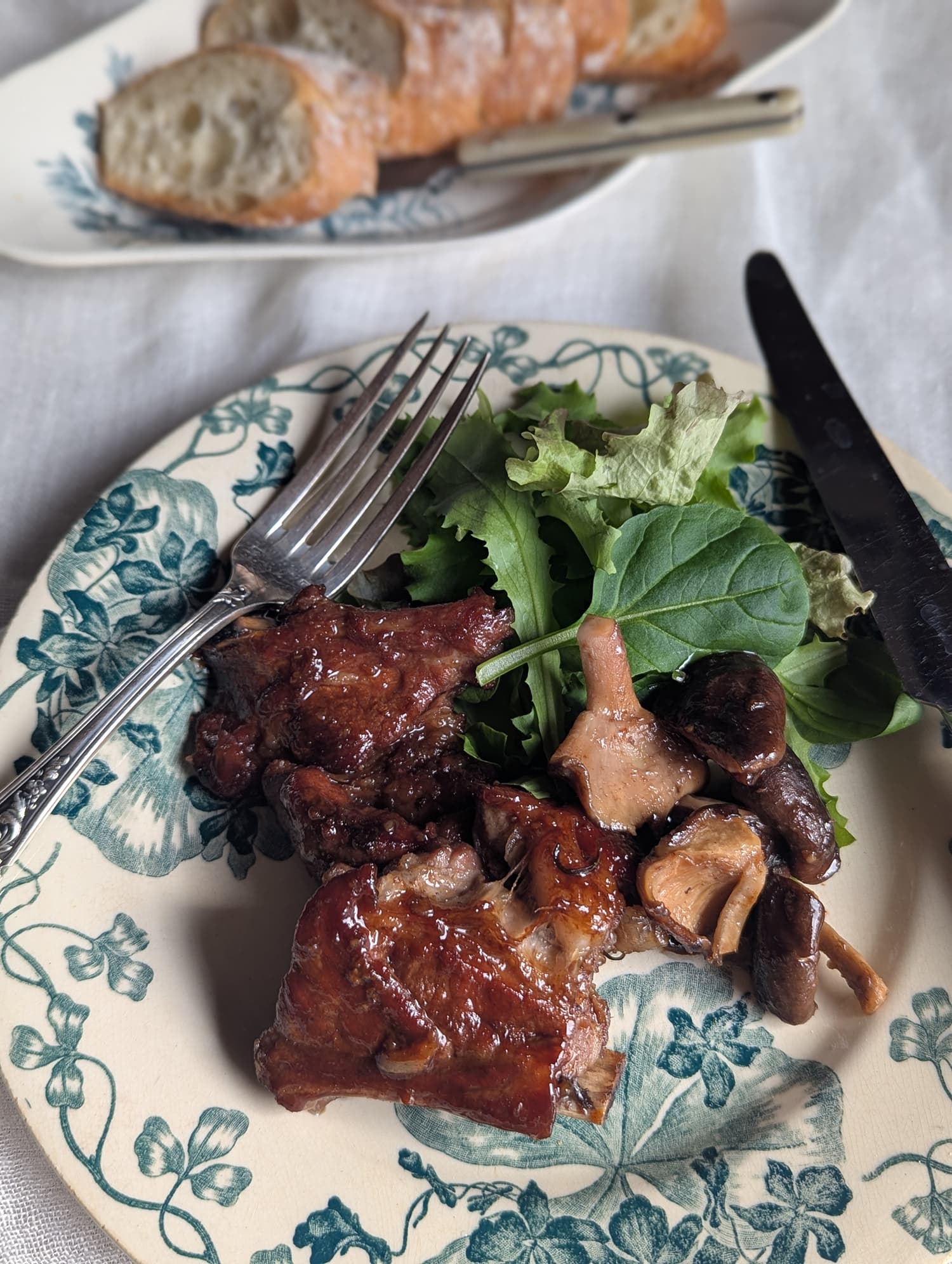 スペアリブのバルサミコソース